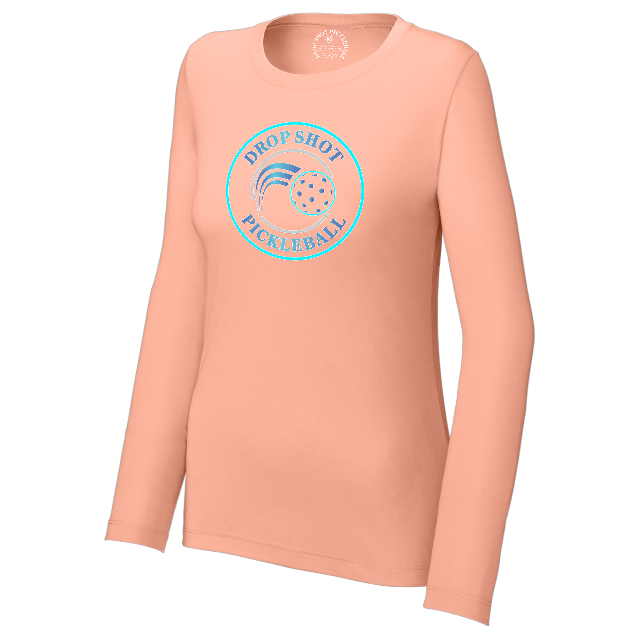 Women's Drop Shot Pickleball® UPF Pro Long Sleeve Tee Women's Drop Shot Pickleball® UPF Pro Long Sleeve Tee