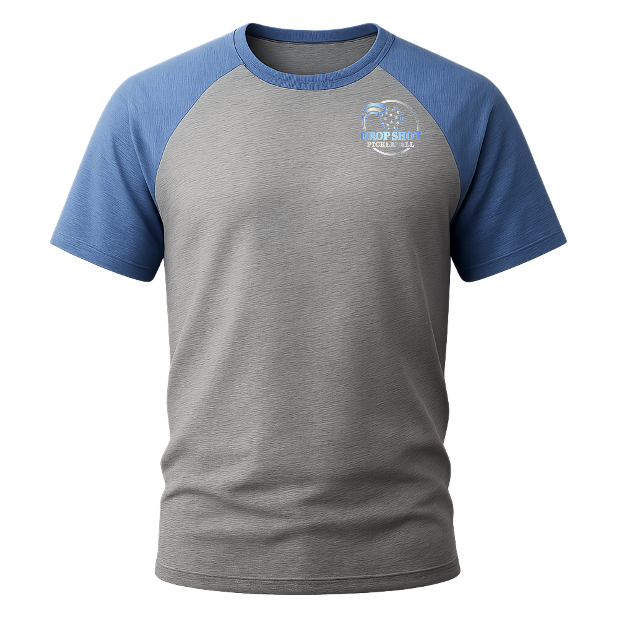 Men's Drop Shot Pickleball® Two-Tone Raglan Performance Tee